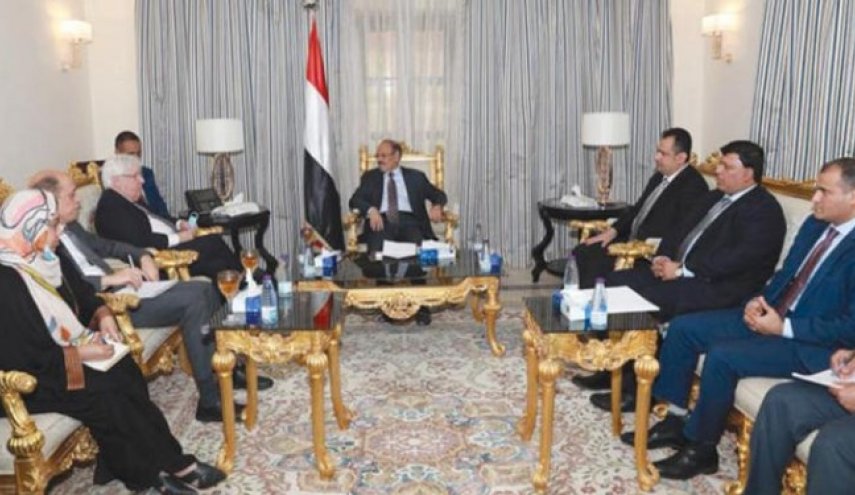 دیدار «گریفیتس» با مقامات دولت مستعفی یمن و «عادل الجبیر» در ریاض
