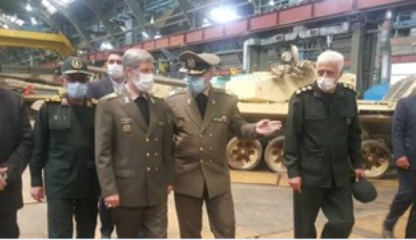 افتتاح خط بهینه‌سازی و ارتقاء تانک در وزارت دفاع/ ارتقاء تانک‌ها در تراز تانک T-90
