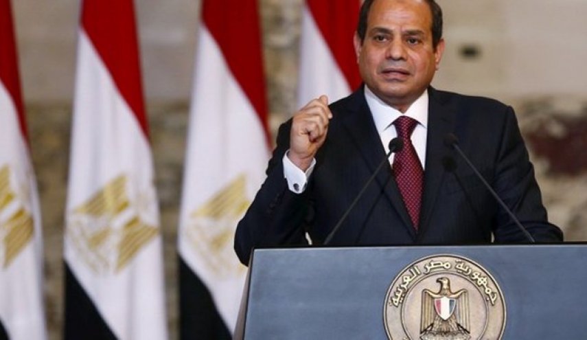 استقبال رئیس جمهور مصر از توافق امارات با رژیم اشغالگر قدس