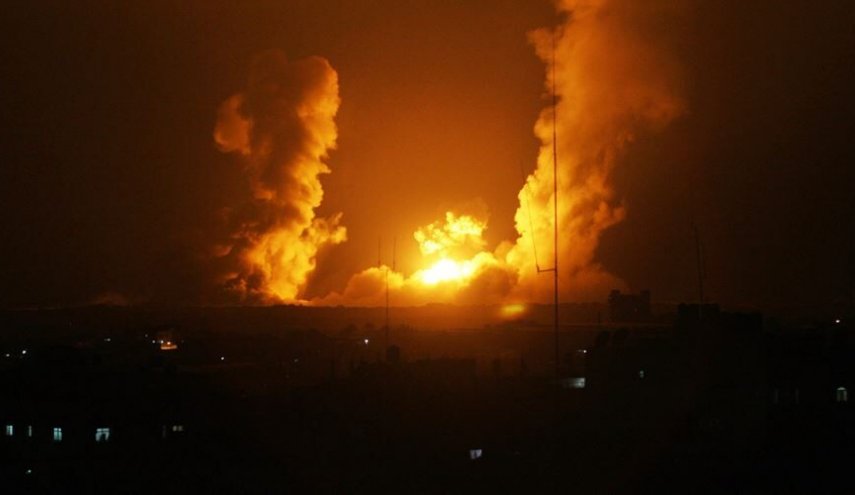 شنیده شدن صدای انفجار در شرق نوار غزه