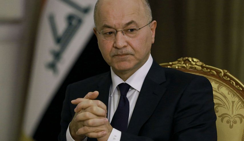 الرئيس العراقي يستقبل رئيس هيأة المنافذ الحدودية
