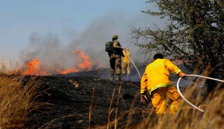 الحرائق تشتعل مجدداً في مستوطنات 'غلاف غزة'