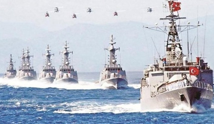 رزمایش نظامی ترکیه در دریای اژه در بحبوحه تنش با یونان