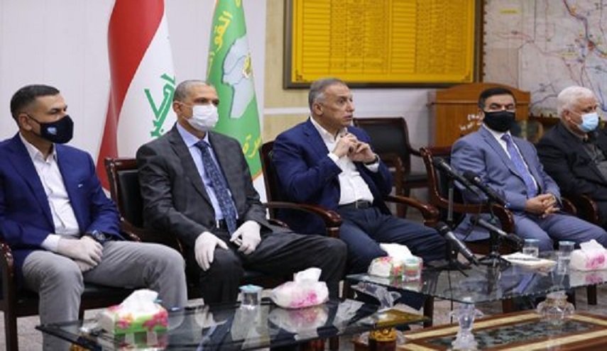 رسائل نارية يطلقها رئيس الوزراء العراقي من البصرة