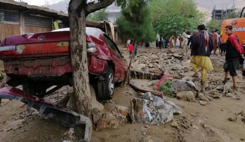 مرگ ۳۰ نفر در سیلاب کابل