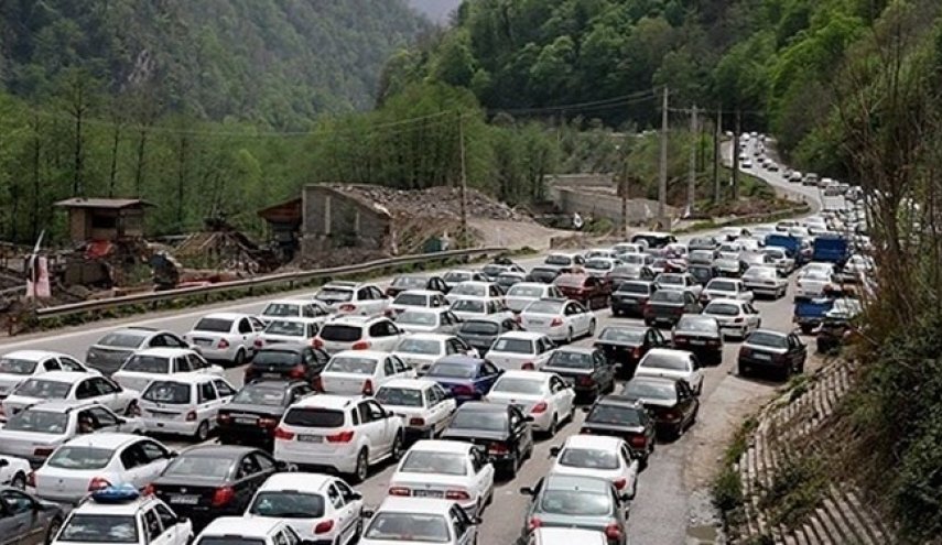 محدودیت ترافیکی مشروط در هراز و کندوان/ ترافیک نیمه سنگین در آزادراه قزوین-تهران