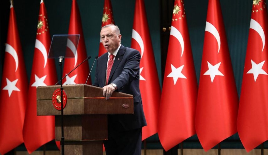 اردوغان: اجازه راهزنی و دزدی دریایی در مدیترانه را نمی‌دهیم