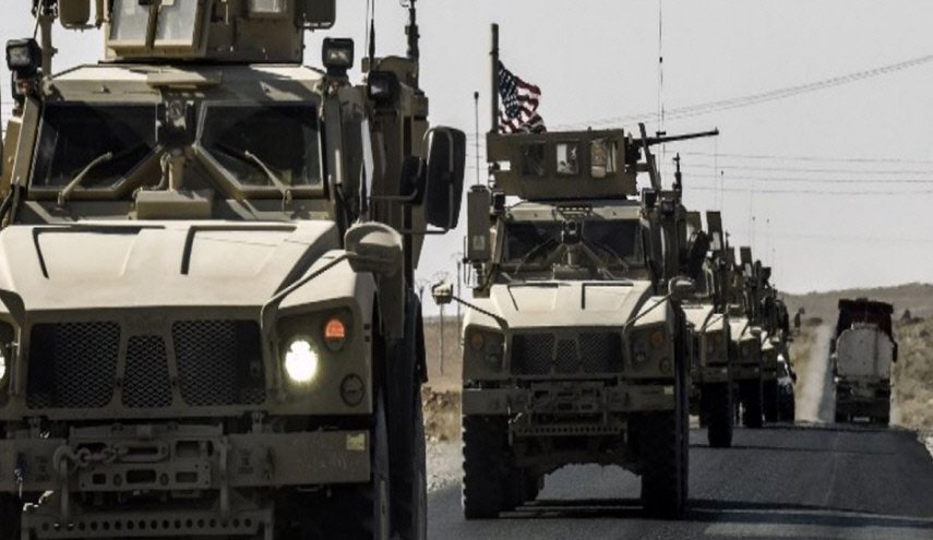 ورود 60 خودرو اشغالگران آمریکایی از عراق به سوریه 