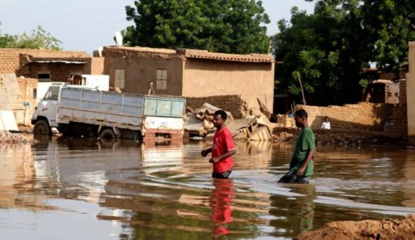 سیل در سودان جان حداقل ۱۰۰ را گرفت