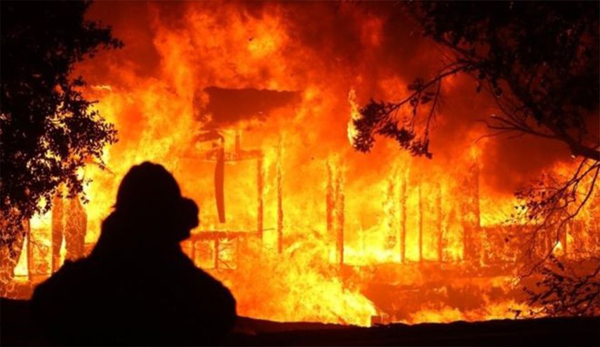 إخماد حريق بريف اللاذقية ومواصلة عمليات إخماد حريق آخر