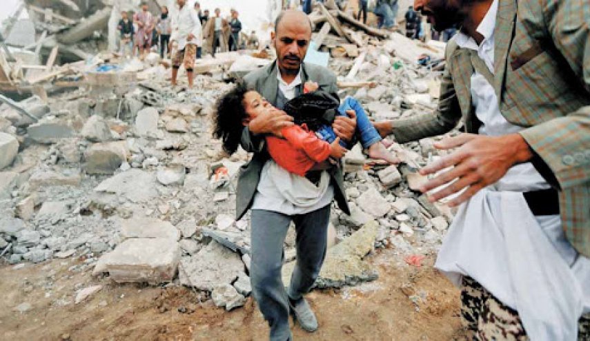 إحصائية: 7272 طفل شهيد وجريح جراء قصف العدوان على اليمن