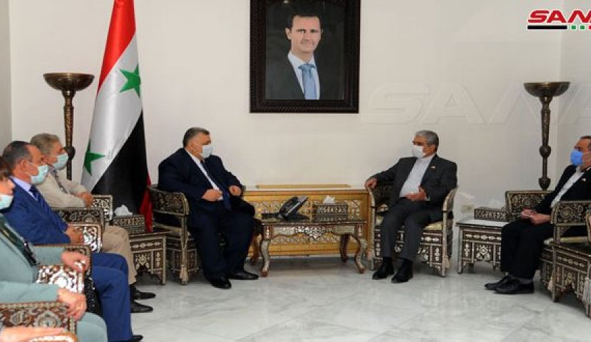 صباغ: العلاقة بين شعبي سوريا وايران الشقيقين تتوطد باستمرار