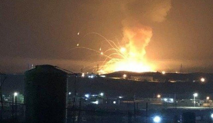  انفجاری مهیب استان «الزرقاء» اردن را لرزاند