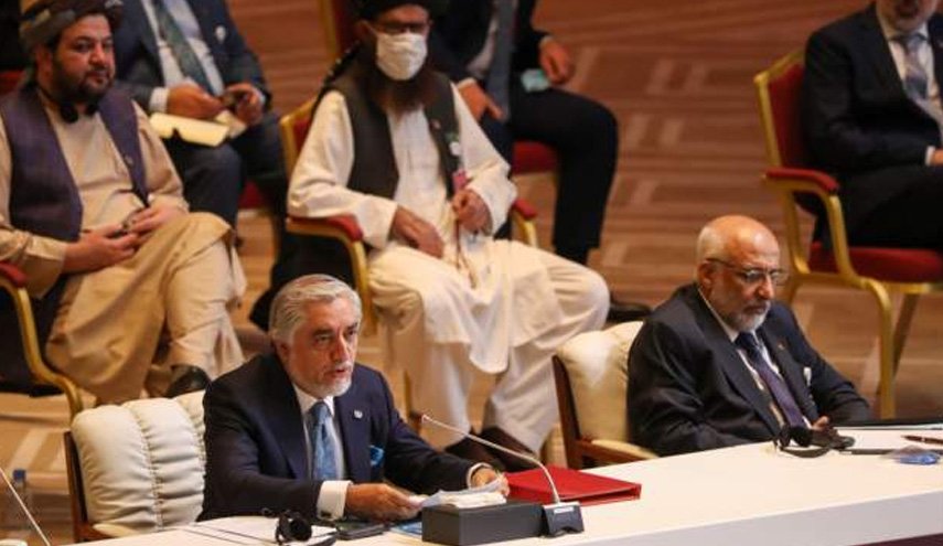 سخنرانی عبدالله عبدالله در نشست افتتاحیه مذاکرات بین افغانی در دوحه قطر/ آمادگی کابل برای صلح دایمی و مذاکرات صادقانه با طالبان