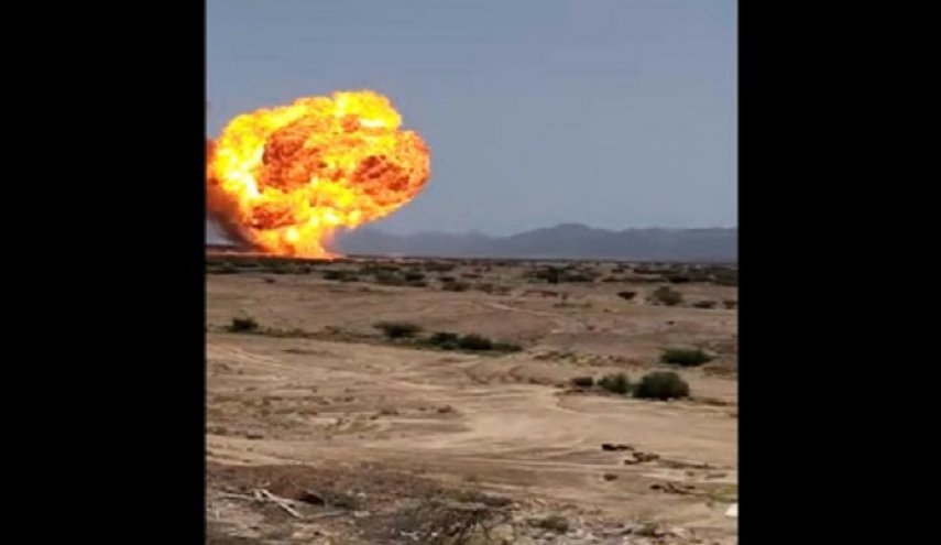 انفجار في محطة للغاز جنوب اليمن
