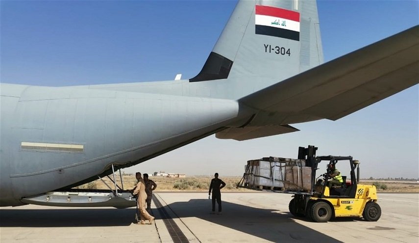 العراق يسعف السودان بطائرة ثانية من المواد الاغاثية