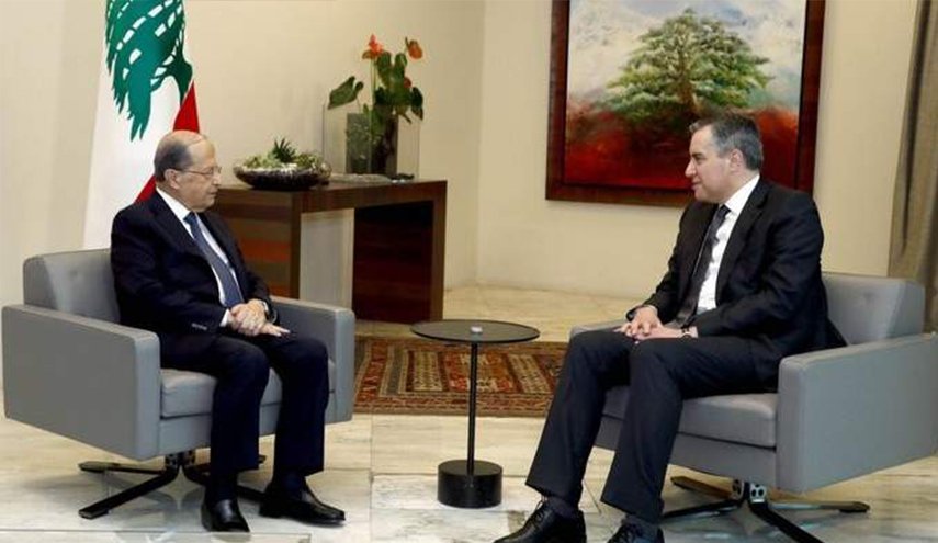 اديب يبحث مع الرئيس اللبناني امكانية تشكيل الحكومة 