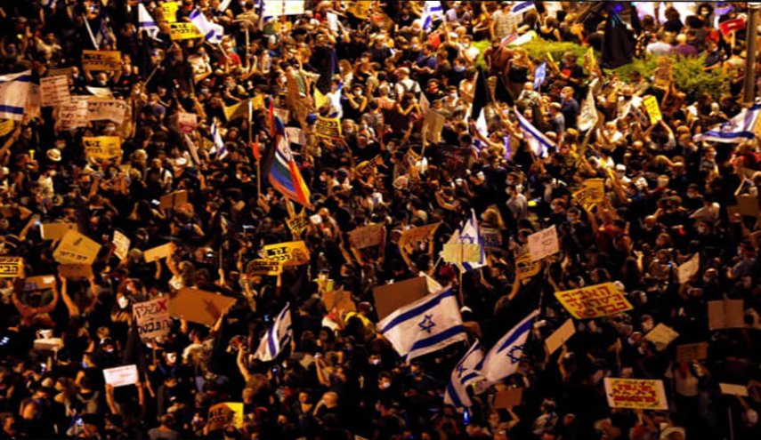 الاحتجاجات تتواصل في الاراضي المحتلة ضد نتنياهو