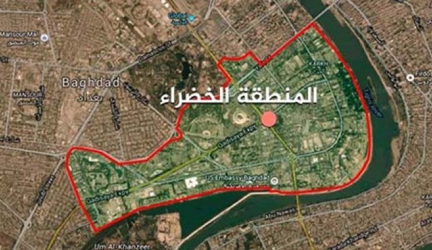 گروه اطلاع‌رسانی امنیتی عراق از حمله به «منطقه سبز» خبر داد
