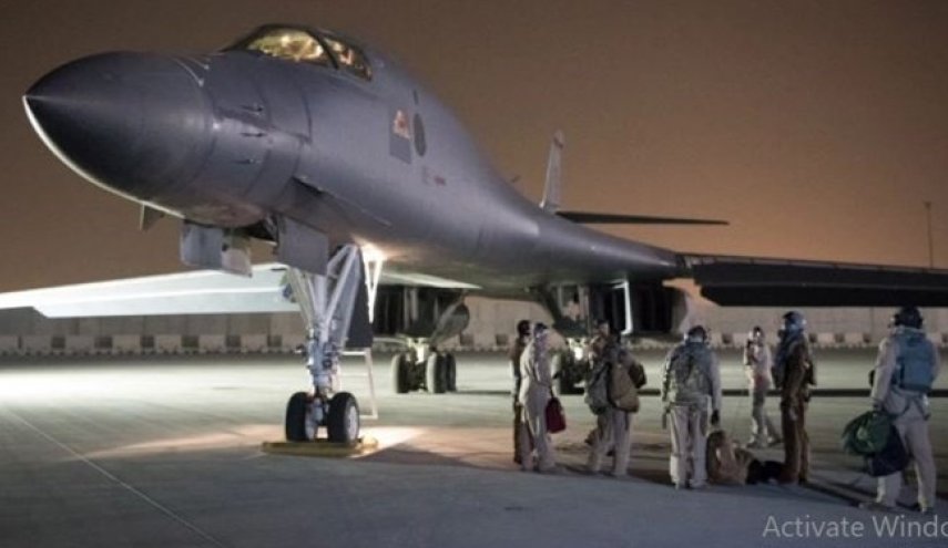 یک گروهان از نیروی فضایی آمریکا در قطر مستقر شد+تصاویر
