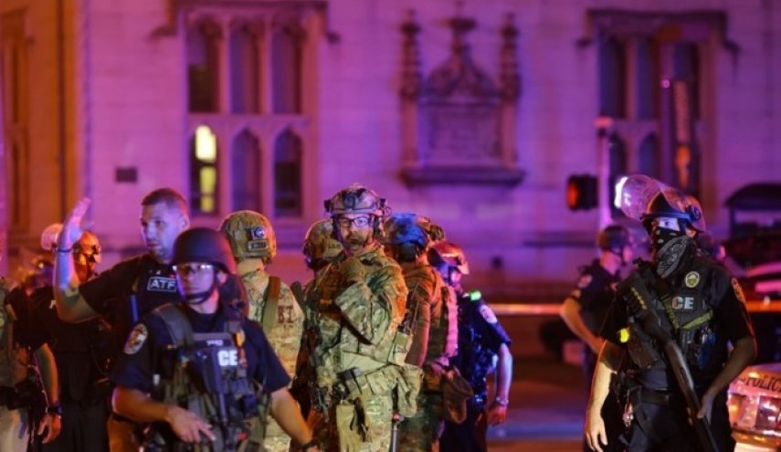 إطلاق نار على شرطيين في احتجاجات ولاية كنتاكي الأمريكية