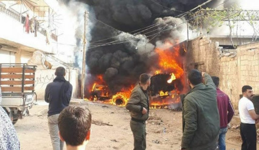 14 کشته و زخمی در انفجار خودرو در حسکه سوریه