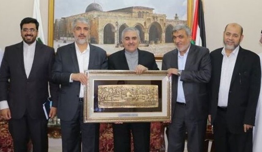 تقدیر رهبران حماس از سفیر ایران در قطر

