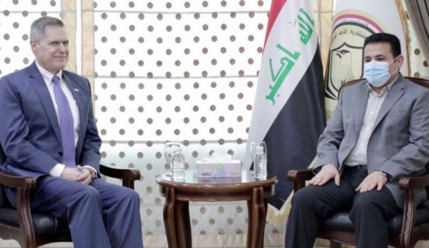مستشار الأمن القومي العراقي يلتقي السفير الأميركي