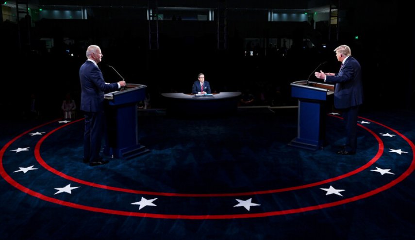 CNBC  تكشف الفائز في أول مناظرة تلفزيونية بين ترامب وبايدن
