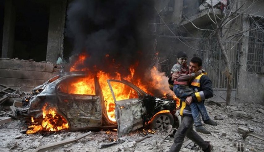 انفجار خودروی بمب‌گذاری شده در شهر «الباب» سوریه
