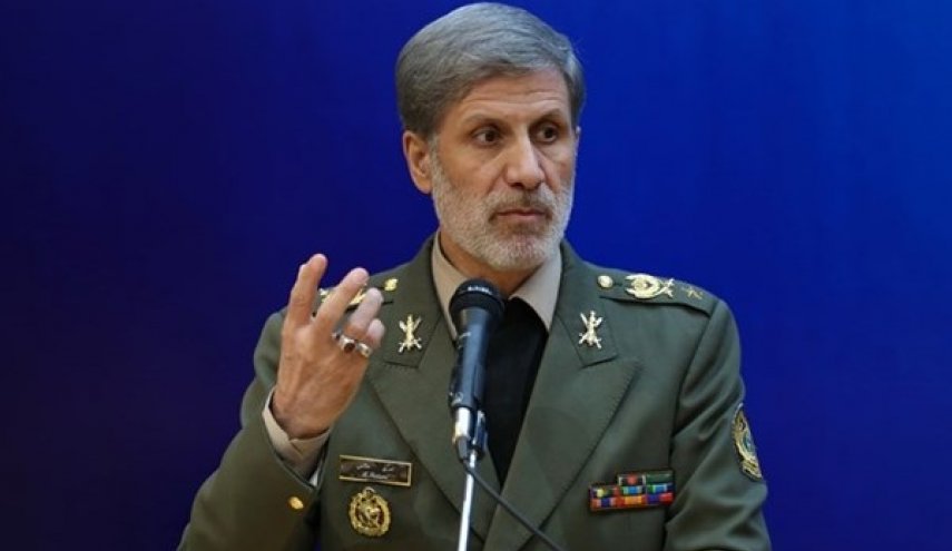 وزير الدفاع الايراني: نتمتع بأمن دائم رغم الحظر الجائر