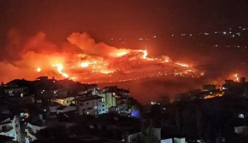 دولة عربية تساهم في إطفاء حرائق غابات سوريا