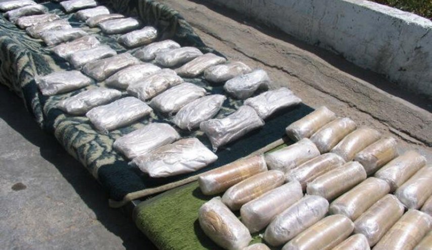 ضبط ما يزيد عن طن من المخدرات في محافظة يزد الايرانية 

