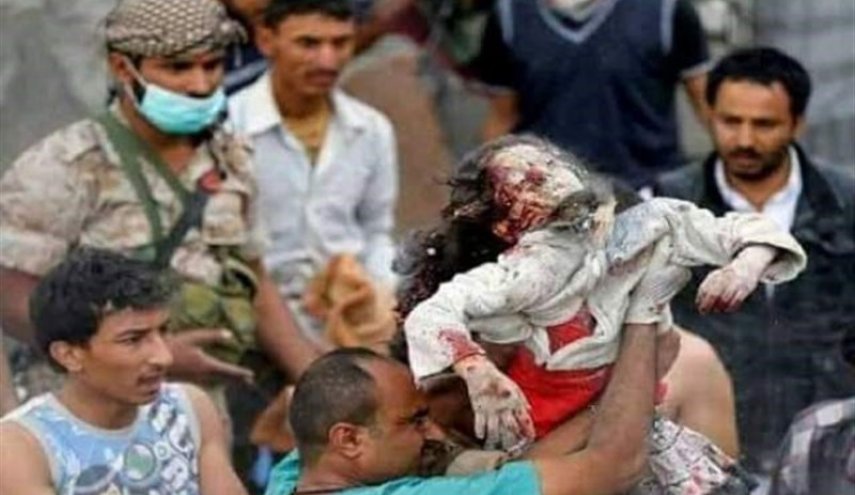 شهادت یک کودک یمنی درپی حمله توپخانه ای ائتلاف سعودی-آمریکایی

