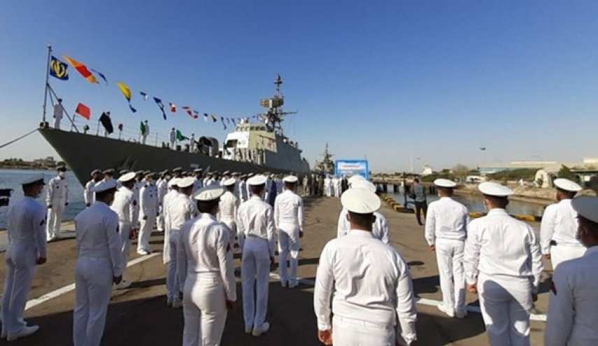 عودة المجموعة الـ 69 للقوة البحرية الايرانية فی ختام مهمتها في المياه الحرة