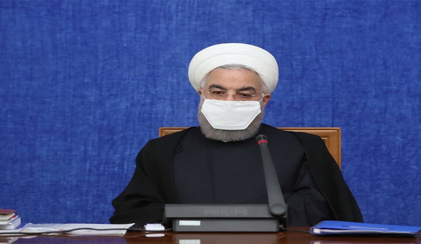 ما سر الكمامة التي وضعها الرئيس الايراني في اجتماع اليوم؟!  