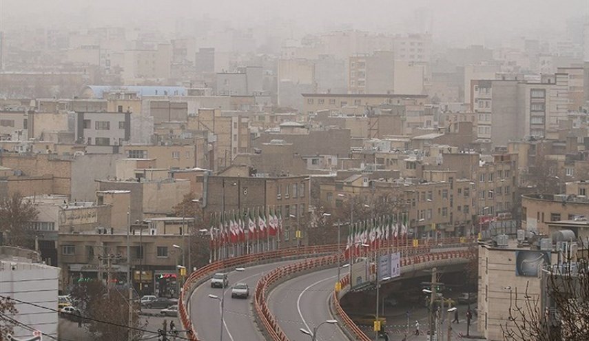 کیفیت هوای تهران در آستانه وضعیت ناسالم برای گروه های حساس/ بازگشت آلودگی ها به تهران