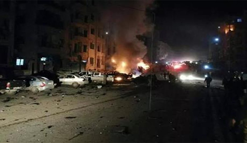جزئیات انفجار انبار مهمات افراد مسلح در ادلب