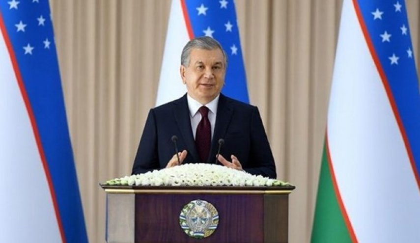 الرئيس الاوزبكي يدعو لاستثمار طاقات التعاون المتبادل مع ايران 