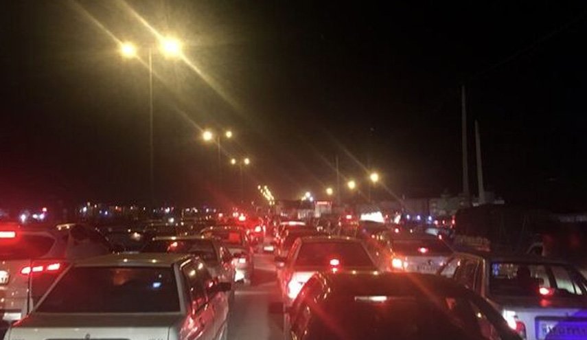 ترافیک در آزادراه تهران – کرج سنگین است