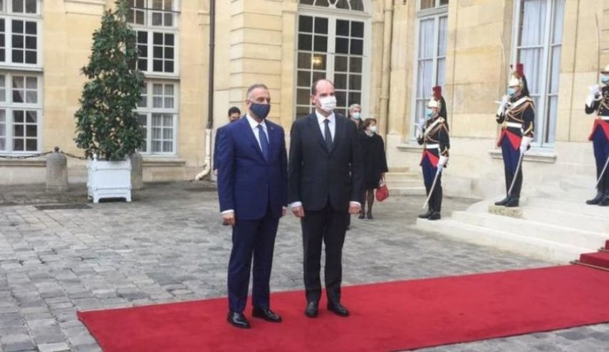 رئيس وزراء العراق يلتقي نظيره الفرنسي في باريس