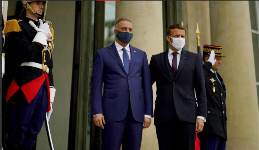روز شلوغ نخست‌وزیر عراق در پاریس
