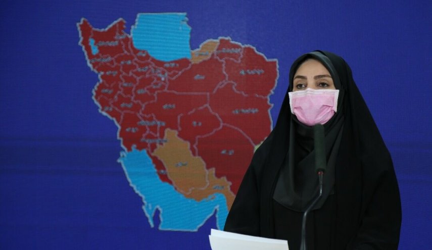تسجيل 322 حالة وفاة جديدة بفيروس كورونا في ايران