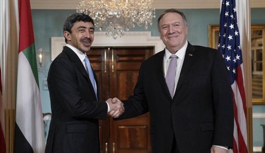 اتهام‌زنی بن‌زاید و پامپئو به ایران در آغاز گفت‌وگوی راهبردی امارات و آمریکا
