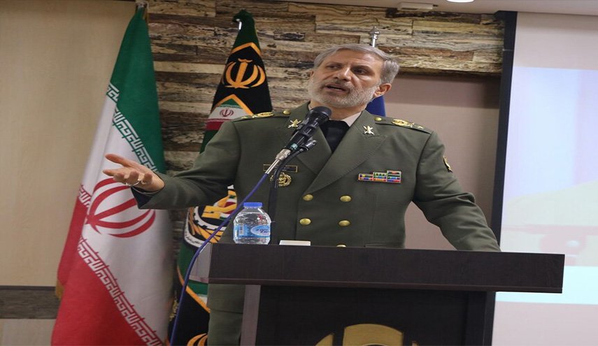 وزير الدفاع الايراني يؤكد أن البلاد نجحت في تحويل الحظر الى فرصة