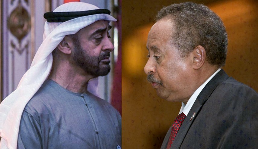 خیانت‌کاران پشت به پشت یکدیگر؛ اعلام حمایت «بن زاید» از سودان