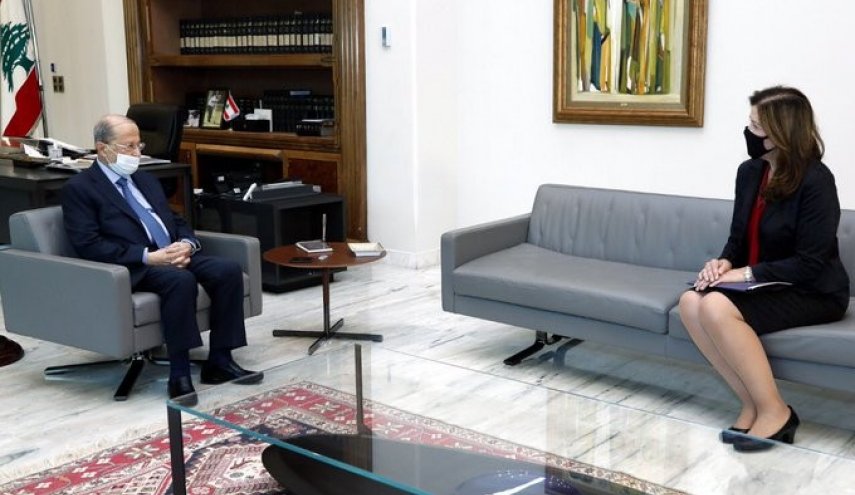 عون يستقبل السفيرة الأميركية في لبنان