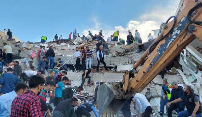 تازه‌ترین آمار از زلزله در ترکیه و یونان؛ ۱۴ کشته و ۴۱۹ زخمی
