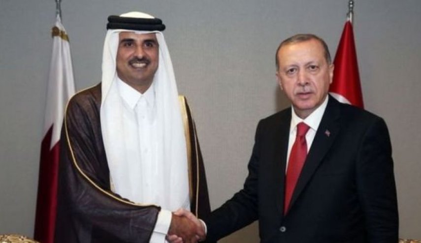 أمير قطر يراسل أردوغان بشأن زلزال إزمير