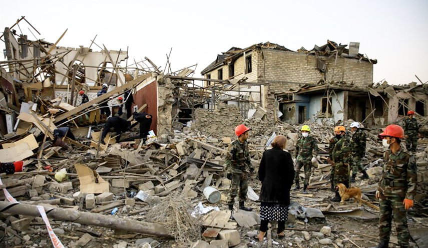 باكو: ارتفاع عدد الضحايا بين المدنيين الأذربيجانيين إلى 91 قتيلا